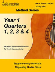 Bill Swick's Beginning Guitar Class Method - Complete Guitar and Fretted sheet music cover Thumbnail